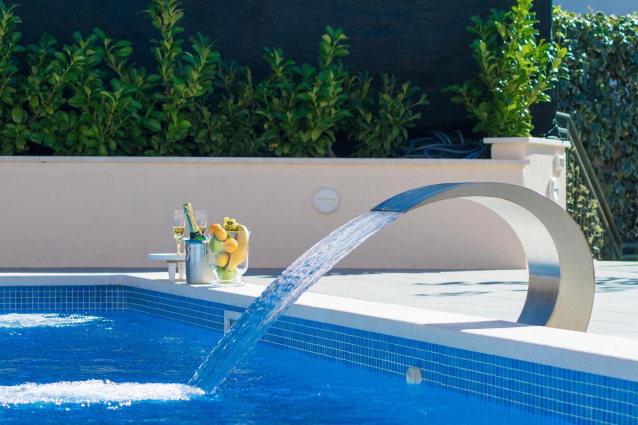 Villa Milena With Heated Pool And Jacuzzi Kostanje Exterior photo