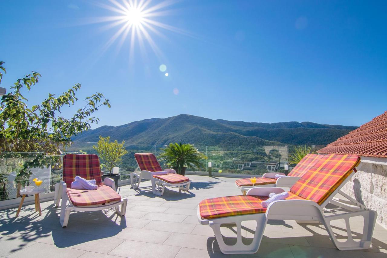 Villa Milena With Heated Pool And Jacuzzi Kostanje Exterior photo